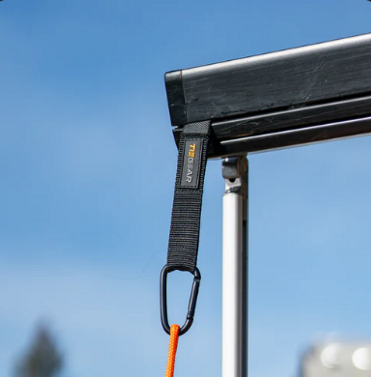 Tiegear Sail Track for caravan and wind out awnings.