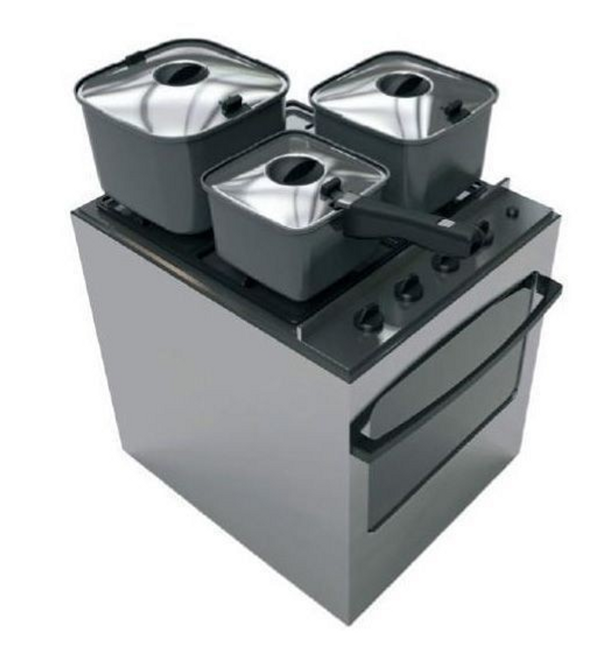 Smartspace stackable pot set 3pc (Fry pan not included)