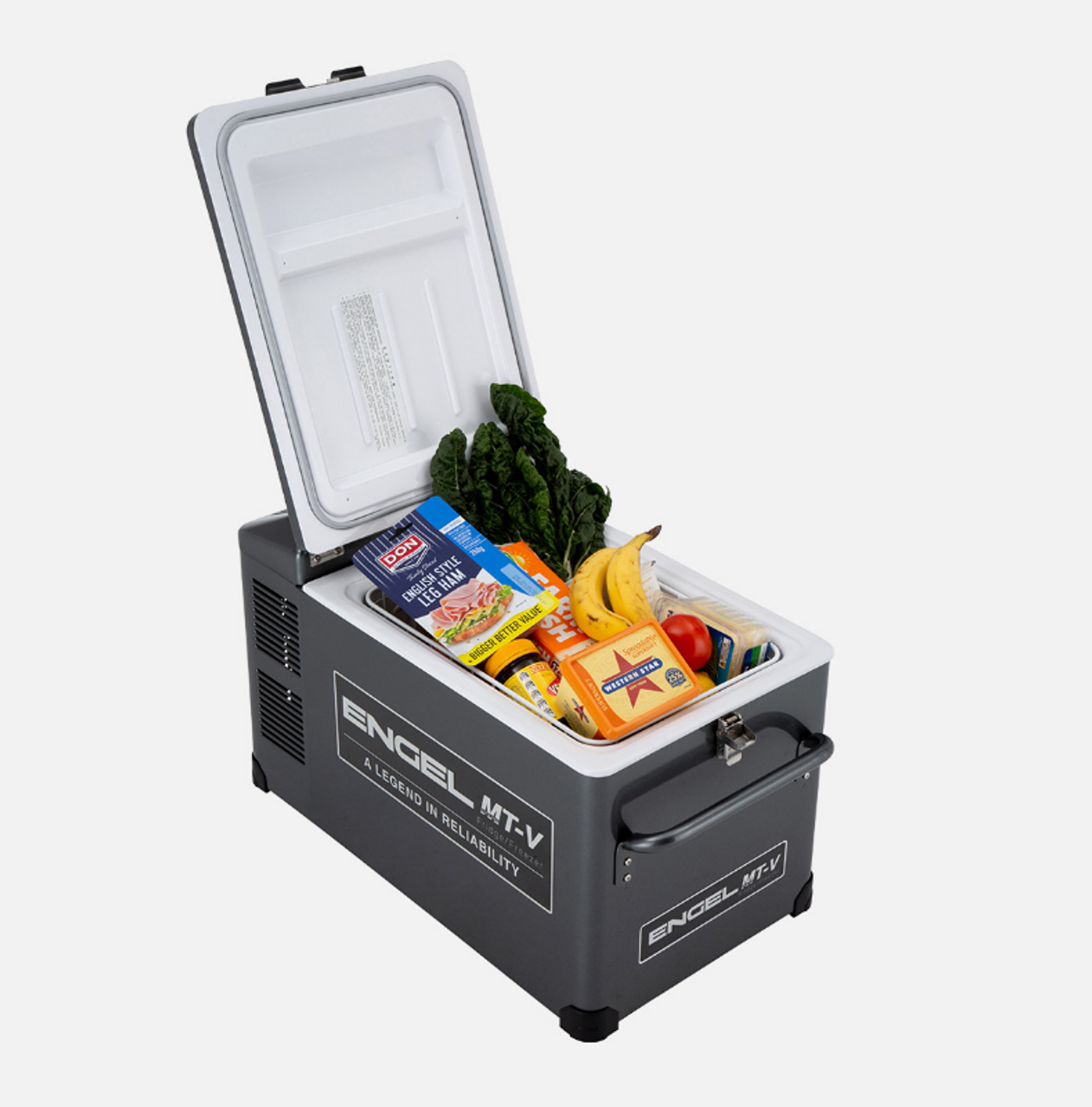 Engel 32 Litre Gunmetal Grey Fridge/Freezer