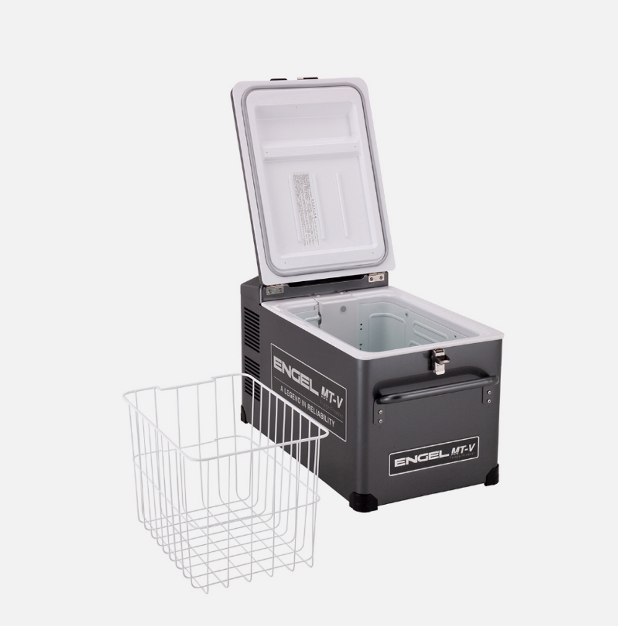 Engel 32 Litre Gunmetal Grey Fridge/Freezer