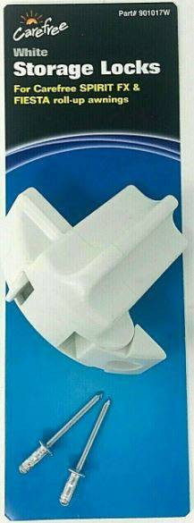 CAREFREE WHITE TRAVEL LOCK. 901017W