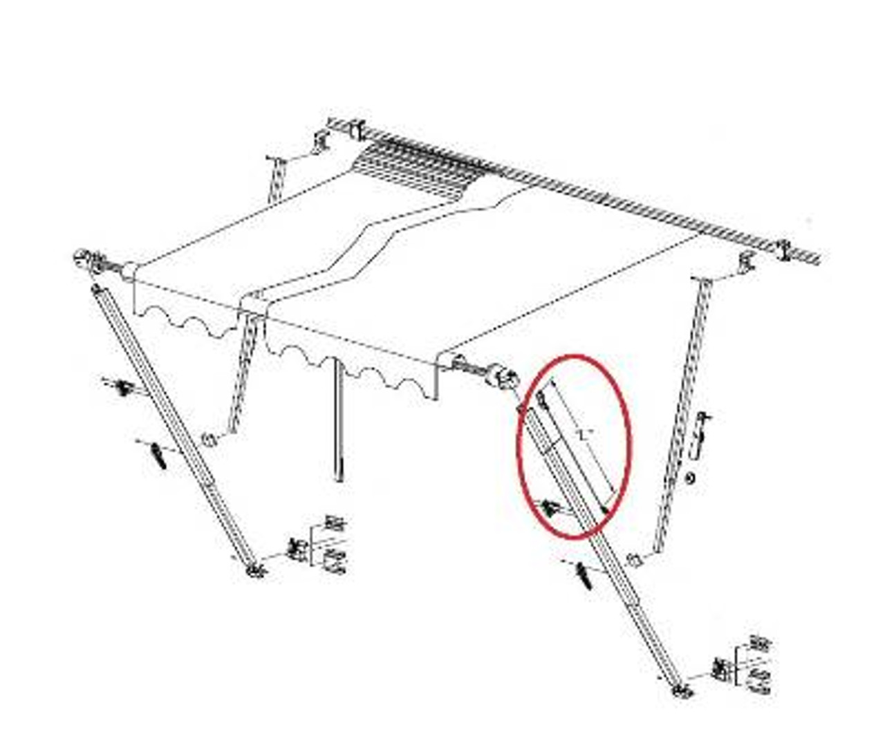 CAREFREE HARDWARE REMOTE LOCK. 901046