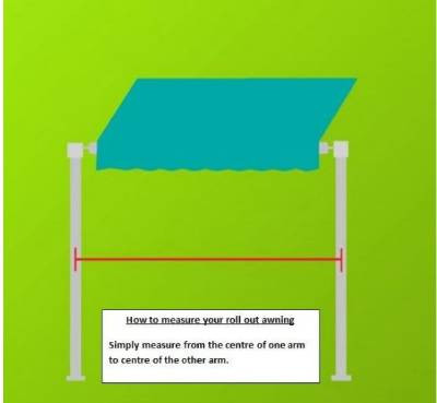 SUNSCREEN SUIT 14' ROLL OUT AWNING