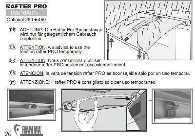 FIAMMA CURVED RAFTER
