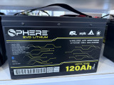 Sphere 120AH metal case lithium battery