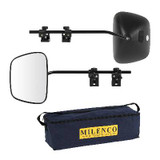 Milenco Aero 4 Grand - Automotive Convex Glass - Towing Mirror (Twin Pack). MIL2080