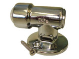 GAS BAYONET  FLOOR SOCKET FEMALE. CHROME. 13-020B