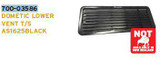 DOMETIC LOWER VENT T/S AS1625BLACK. AS1635L-B