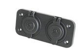 Marine Grade Lighter Socket - Double
