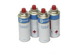 Butane Gas Aerosol 220gm with bayonet fitting 4 Pack