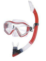 Red Mask And Snorkel Set Junior