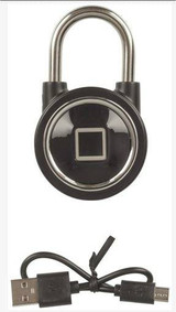 Bluetooth Controlled Padlock with Fingerprint Scanner