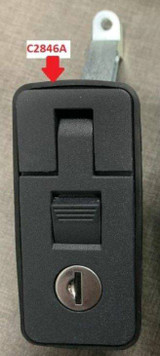 LOCK & KEY TO SUIT BLACK TOOL BOXES