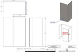 SHOWER WALL MOULD C6326R T/S 17.58-3 - 2021