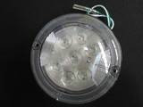 LIGHT ROUND AMBER - w/ Clear Lens