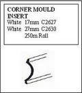MOULD INSERT CURVED White F1472 300mt