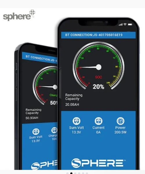 Sphere 120 ah Lithium battery
