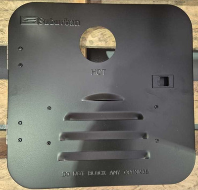 BLACK COVER DOOR OR SUBURBAN ST60A