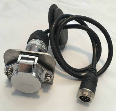 SPHERE REVERSING CAMERA HEAVY DUTY 4 PIN TRAILER