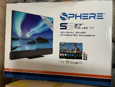 SPHERE S9 27" TV WITH SOUNDBAR, SMART STICK