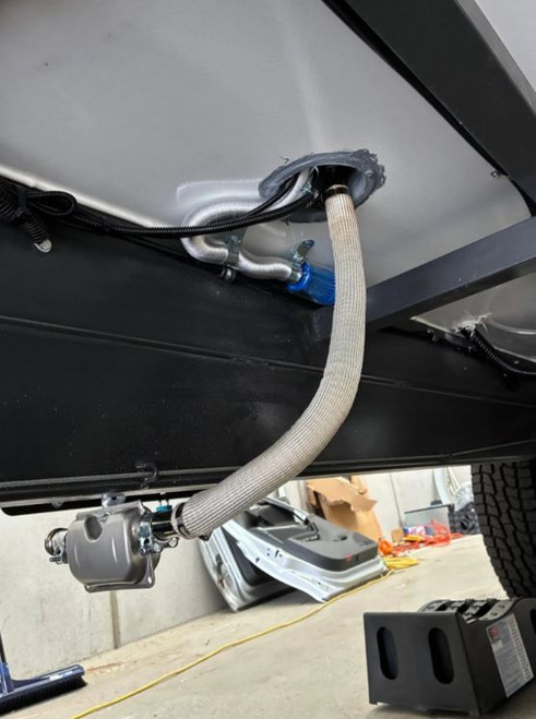 AU FOCUS DIESEL HEATER EXHAUST PIPE - 1200MM LONGER PIPE TO KIT