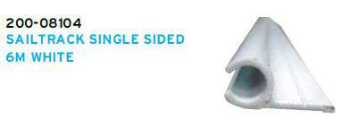 SAIL TRACK SINGLE SIDED WHITE 6M LENGTH