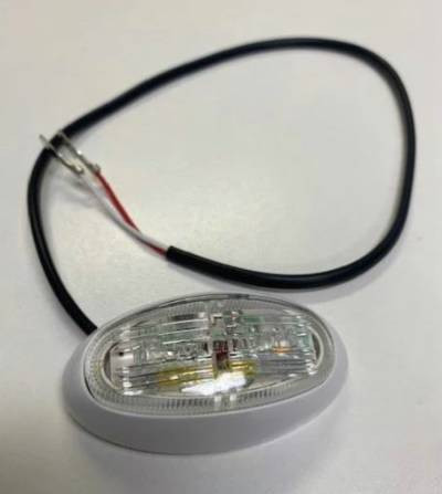 Caravan LED Clearance Light - WHITE Body - C4120K