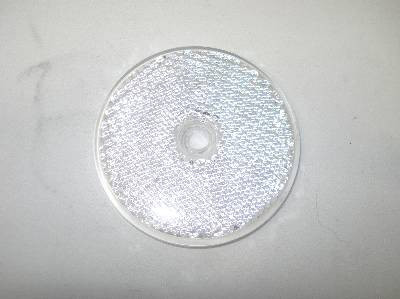 COAST ROUND REFLEX REFLECTOR CLEAR. 42163C