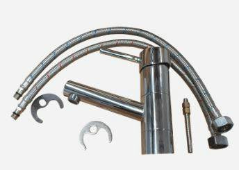 Coast High Rise Sink Mixer with 13cm Spout