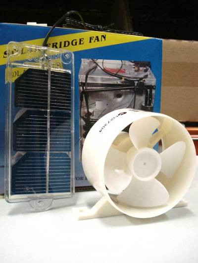 FRIDGE FAN SOLAR. SF-123