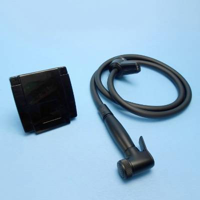 COAST RV EXTERNAL CAMPER SHOWER POINT BLACK WITH 1.5MTR HOSE