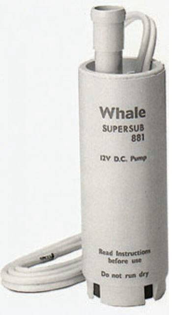 WHALE SUPERSUB 12V PUMP GP1352 12L/M RET
