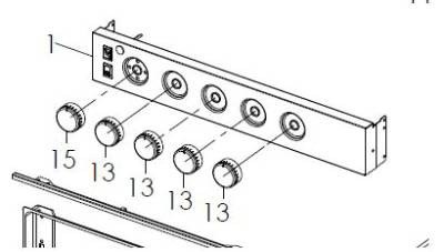 KNOB ELEC SMEV CU400 - NO.15
