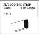 STRIP - PLY JOINING 19x4 WHITE D MOULD 2.4M