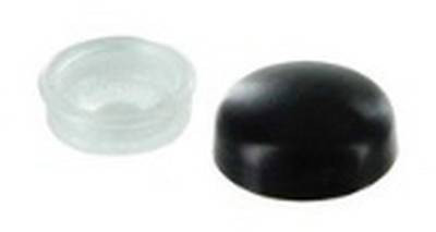 SNAP CAP 13MM WITH WASHER (BLACK)