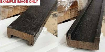 MOULD SHOWER DOOR FRAME SURROUND BLACK 42 X 19
