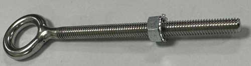 EYEBOLT M6 x 4" + NUT KNEP M6