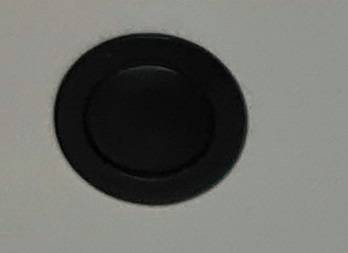 PUSH BUTTON  KNOB ROUND  MATTE BLACK