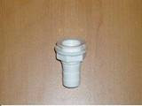 ADAPTOR WATER OUTLET PLASTIC 25MM WHITE