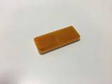REFLECTOR AMBER 70 x 28mm W/ ADHES