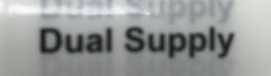 STICKER ELECTRICAL - DUAL SUPPLY