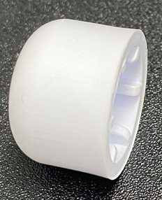 CAP T/S EXPANDA BED SCREW WHITE