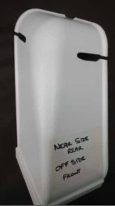 MATT WHITE CORNER COVER / CAP  CAMPER