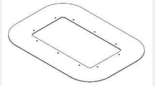 PLATE - EXTERNAL SHOWER 217J78