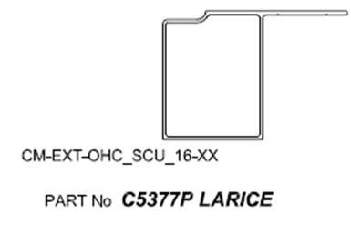 EXTRU CM-EXT-OHC_SCU_16 LARICE