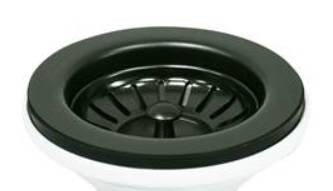 WASTE OUTLET A4 TO SUIT C6304C BLACK SINK