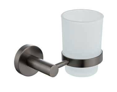 TUMBLER HOLDER (FROSTED GLASS) GM GREY