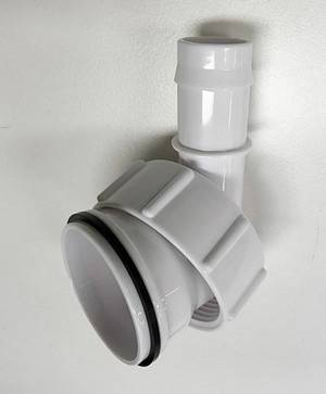 WASTE OUTLET 90 DEGREE DRAIN FITTING