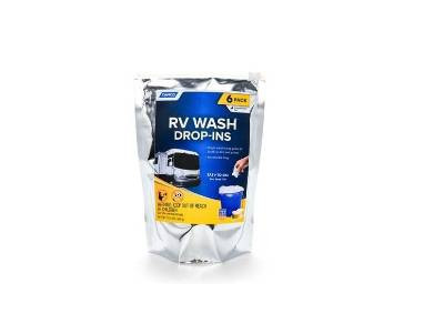 CAMCO RV WASH PODS - 6 DROP-INS PER PACK. 41580