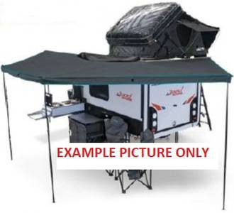270 DEGREE 4 ARM BATWING AWNING IRONMAN